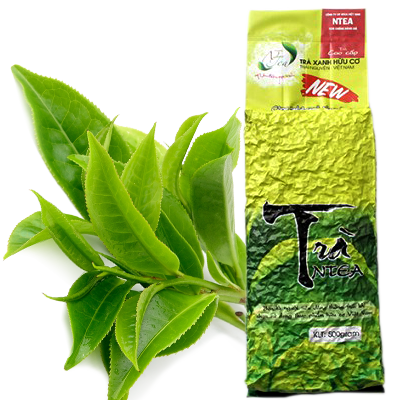 Trà xanh hữu cơ Trung Long